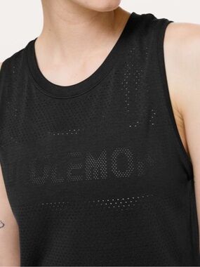 Lululemon Black Muscle Tank